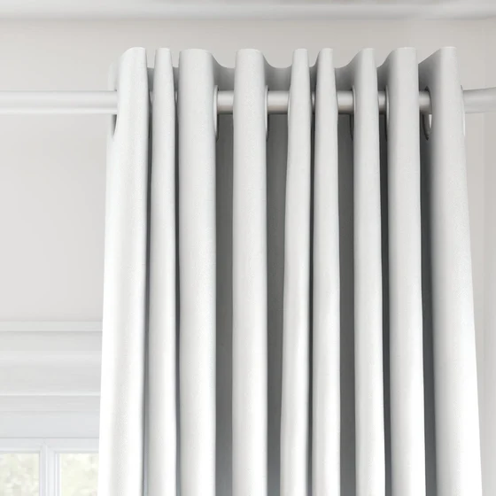 Photo of the fabric Banksia Salt swatch by James Dunlop. Use for Curtains, Accessory, Top of Bed. Style of Plain, Texture