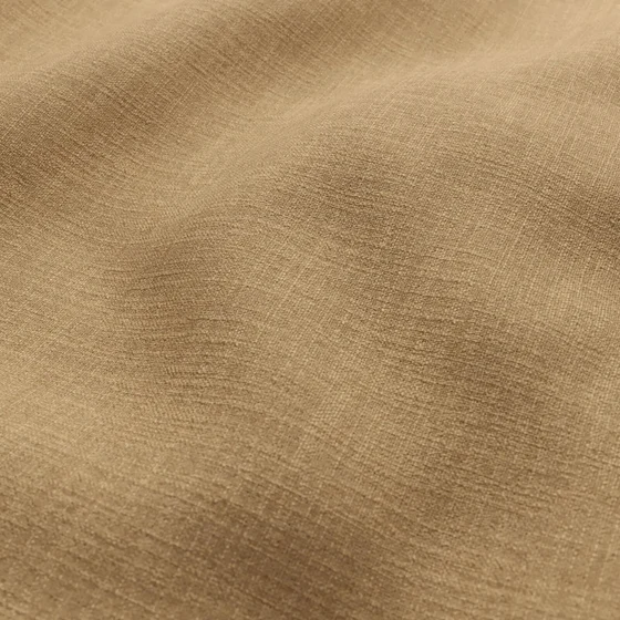 Photo of the fabric Mauritius Beige swatch by Zepel. Use for Curtains, Upholstery, Accessory, Top of Bed. Style of Plain, Texture