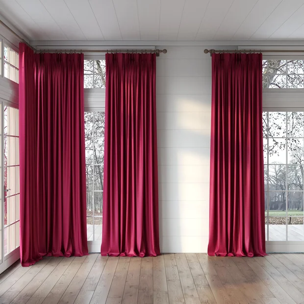 Photo of the fabric Luxe Peony swatch by James Dunlop Essentials. Use for Curtains, Accessory, Top of Bed. Style of Plain, Texture