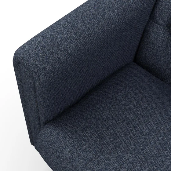Photo of the fabric Staunch Marine swatch by James Dunlop FibreGuard. Use for Upholstery, Accessory, Top of Bed. Style of Plain, Texture