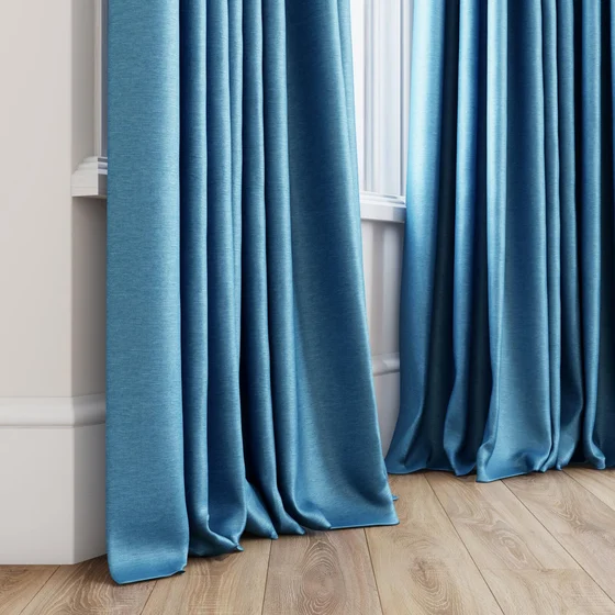 Photo of the fabric Provence Fountain swatch by James Dunlop Essentials. Use for Curtains, Upholstery, Accessory, Top of Bed. Style of Plain, Texture