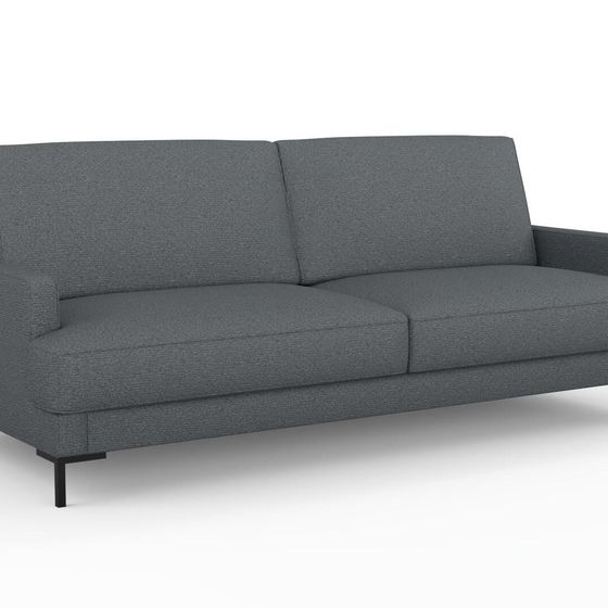 Photo of the fabric Grain Pewter swatch by Mokum. Use for Upholstery, Accessory, Top of Bed. Style of Plain, Texture