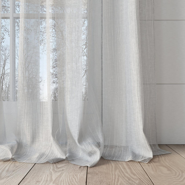 Photo of the fabric Sonata Dawn swatch by James Dunlop. Use for Curtains. Style of Plain, Texture