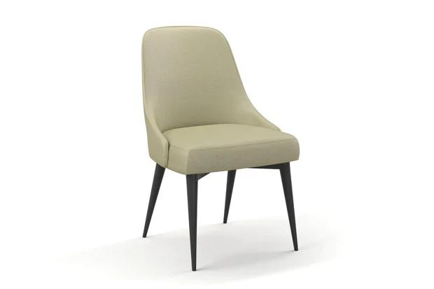 Photo of the fabric Sit Out Pistachio swatch by James Dunlop FibreGuard. Use for Upholstery, Accessory. Style of Plain, Taffeta
