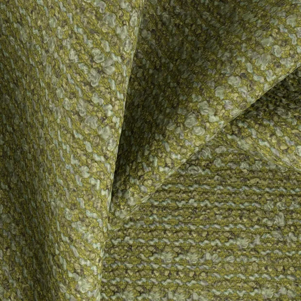 Photo of the fabric Indiana Moss swatch by Zepel FibreGuard. Use for Upholstery, Accessory. Style of Plain, Texture
