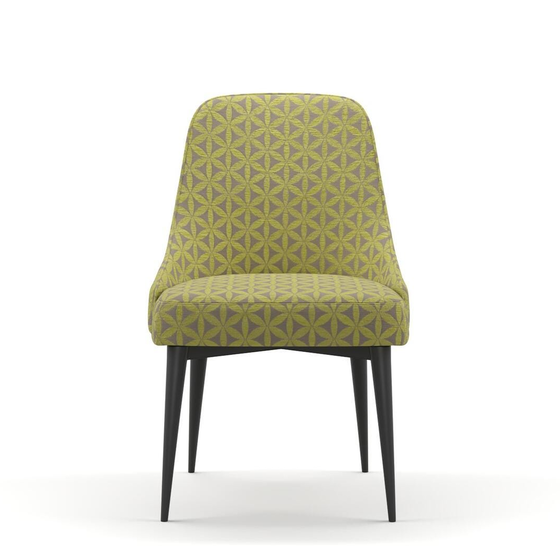 Photo of the fabric Tapa Lime swatch by James Dunlop. Use for Upholstery, Accessory. Style of Geometric
