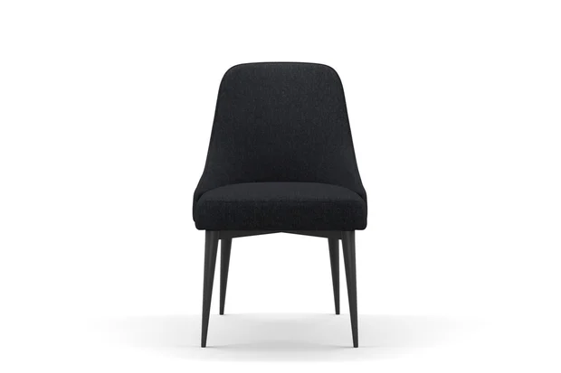 Photo of the fabric Newport Carbon swatch by James Dunlop. Use for Upholstery, Accessory. Style of Plain