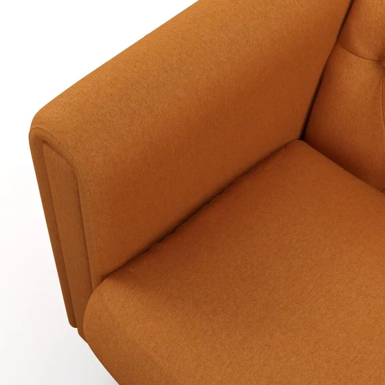 Photo of the fabric Braveheart Terra swatch by James Dunlop FibreGuard. Use for Upholstery, Accessory, Top of Bed. Style of Plain, Taffeta