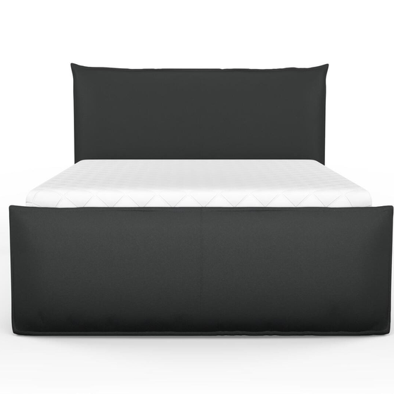 Photo of the fabric Epitome Basalt swatch by Mokum. Use for Upholstery, Accessory. Style of Plain, Taffeta