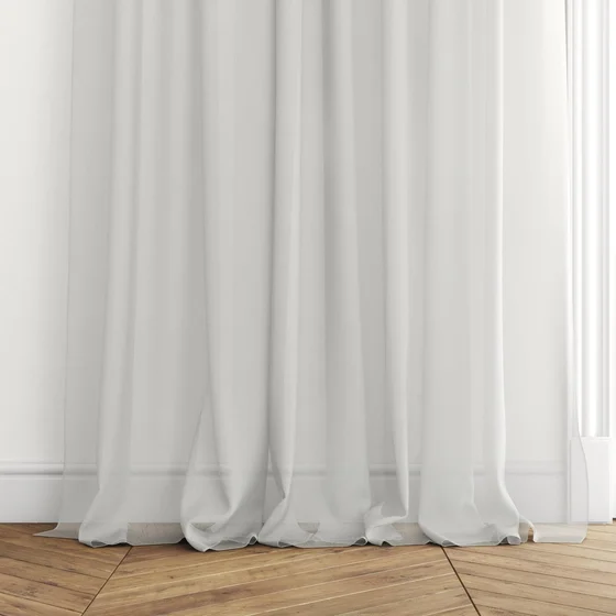 Photo of the fabric Cavalier Aero swatch by James Dunlop Essentials. Use for Sheer Curtains. Style of Plain, Sheer