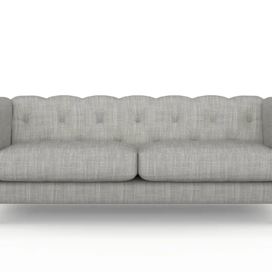 Photo of the fabric Grounded Stone swatch by James Dunlop. Use for Upholstery, Accessory. Style of Plain, Texture