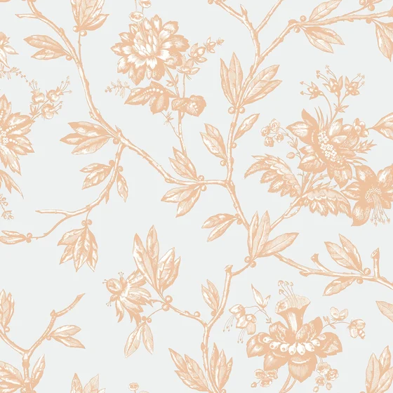 Photo of the fabric Rosa Wallpaper 8796 8796 42 15 swatch by Casadeco. Use for Wall Covering