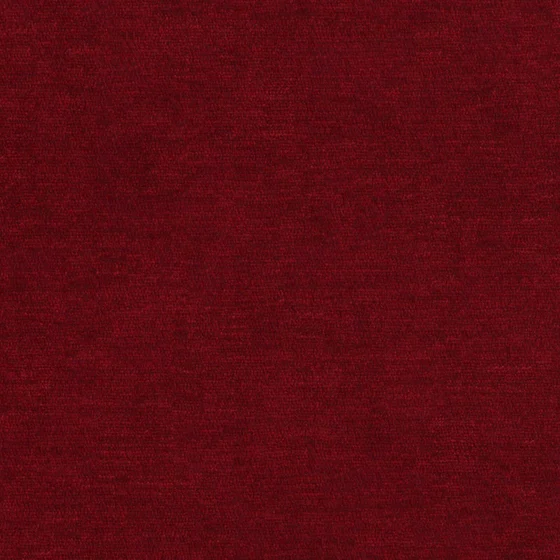 Photo of the fabric Baron Bordeaux swatch by Zepel FibreGuard. Use for Curtains, Upholstery, Accessory, Top of Bed. Style of Chenille, Plain