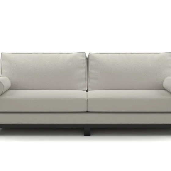 Photo of the fabric Duel Fog swatch by James Dunlop FibreGuard. Use for Upholstery, Accessory. Style of Plain, Texture
