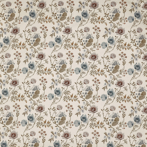 Photo of the fabric Longmoor 8825 187 swatch by Prestigious. Use for Curtains, Accessory. Style of Floral And Botannical, Print