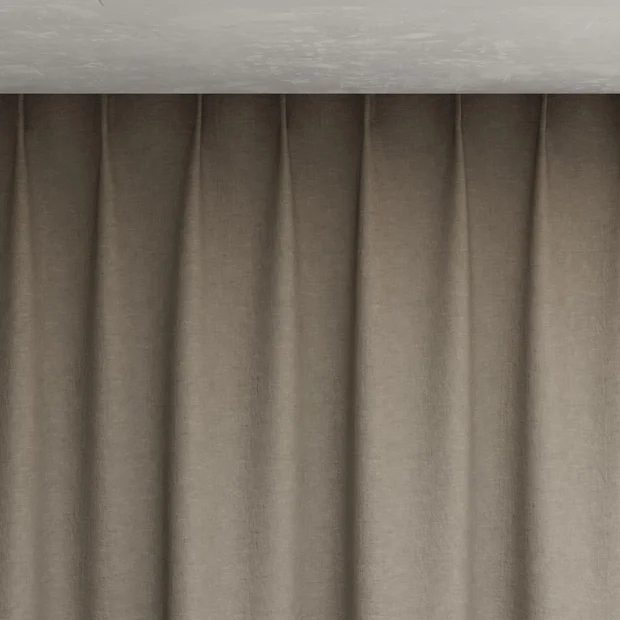 Photo of the fabric Satori Stonewash Tussah swatch by Mokum. Use for Curtains, Upholstery Light Duty, Accessory, Top of Bed. Style of Plain, Texture