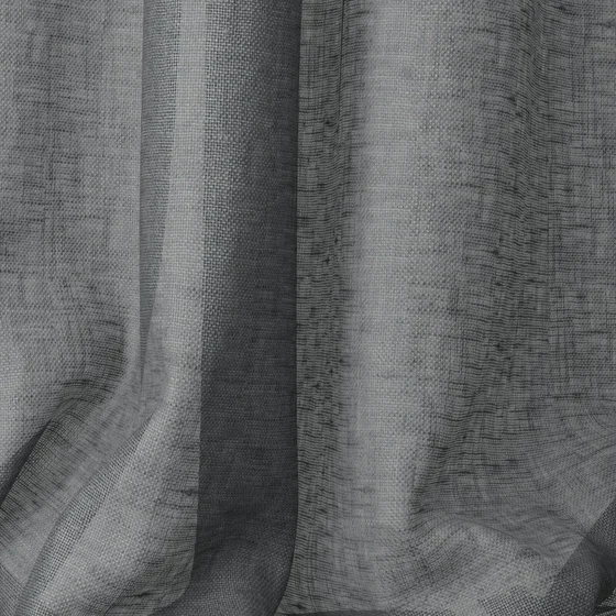 Photo of the fabric Kanso Stonewash Slate swatch by Mokum. Use for Sheer Curtains. Style of Plain, Sheer