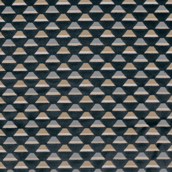 Photo of the fabric Uroko 4822 4822 0270 swatch by Casamance. Use for Upholstery, Accessory. Style of Geometric, Velvet