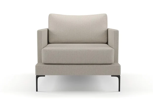 Photo of the fabric Souk Quartz swatch by Mokum. Use for Upholstery, Accessory. Style of Plain, Texture