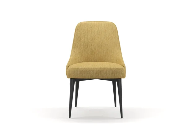 Photo of the fabric Trezor Honey swatch by James Dunlop FibreGuard. Use for Curtains, Upholstery, Accessory. Style of Chenille, Plain