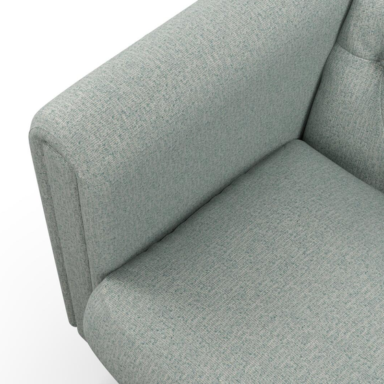 Photo of the fabric Omni Mineral swatch by James Dunlop FibreGuard. Use for Upholstery, Accessory, Top of Bed. Style of Plain, Texture