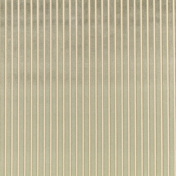 Photo of the fabric Stria 8072 08 swatch by Romo. Use for Upholstery, Accessory. Style of Stripe, Velvet