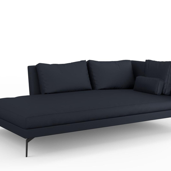 Photo of the fabric Epitome Ink swatch by Mokum. Use for Upholstery, Accessory. Style of Plain, Taffeta