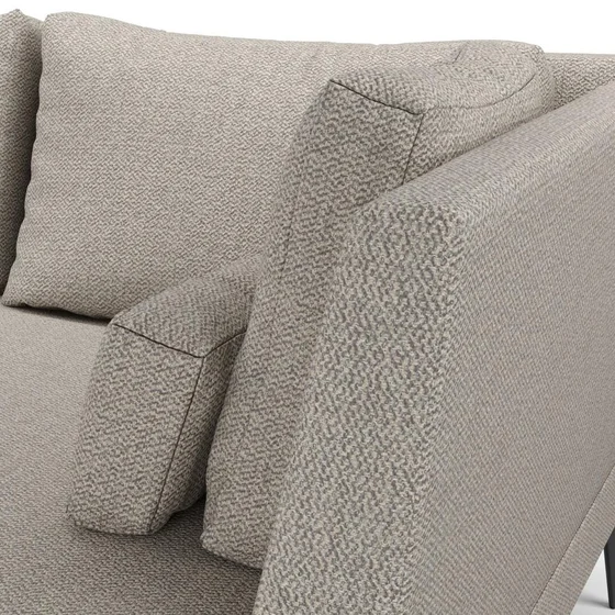 Photo of the fabric Coupole Quartz swatch by Mokum. Use for Upholstery, Accessory. Style of Plain, Texture