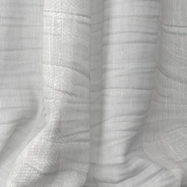 Photo of the fabric Impression Vapour swatch by James Dunlop. Use for Sheer Curtains. Style of Sheer, Stripe