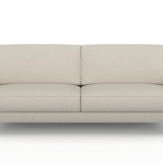 Photo of the fabric Grain Feather swatch by Mokum. Use for Upholstery, Accessory, Top of Bed. Style of Plain, Texture