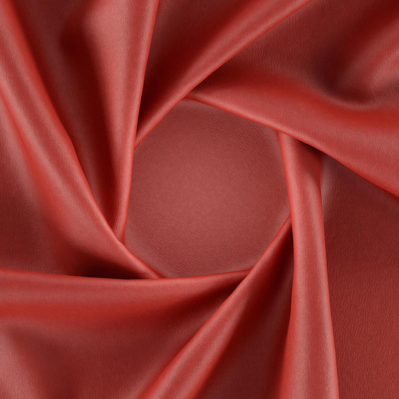Photo of the fabric Bonanza Brick swatch by Zepel. Use for Upholstery. Style of Leather And Vinyl, Plain