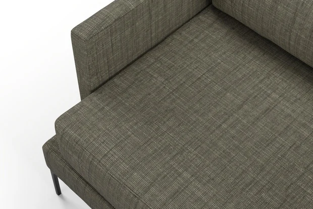 Photo of the fabric Ficus Marcasite 897 swatch by Mokum. Use for Upholstery, Accessory. Style of Plain, Texture