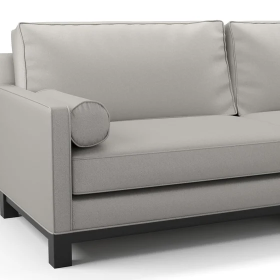 Photo of the fabric Sit Out Aluminium swatch by James Dunlop FibreGuard. Use for Upholstery, Accessory. Style of Plain, Taffeta