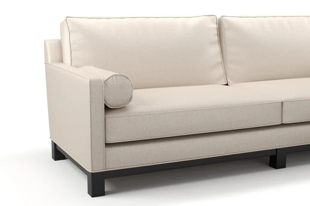 Photo of the fabric Meknes Ballet swatch by James Dunlop. Use for Upholstery, Accessory. Style of Plain, Texture