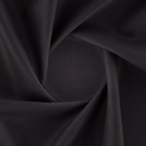 Photo of the fabric Loci Dim Out Onyx swatch by FR-One. Use for Curtains. Style of Dim Out, Plain