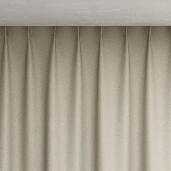 Photo of the fabric Infinite Linen swatch by Mokum. Use for Curtains, Upholstery, Accessory, Top of Bed. Style of Plain, Texture