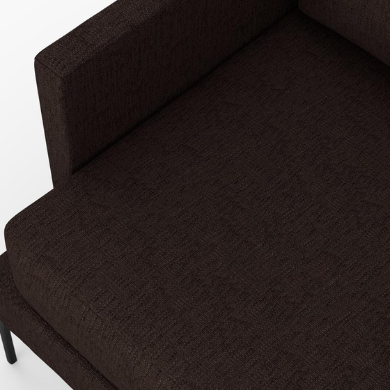 Photo of the fabric Pandanus Blackberry swatch by Mokum. Use for Upholstery. Style of Plain, Taffeta