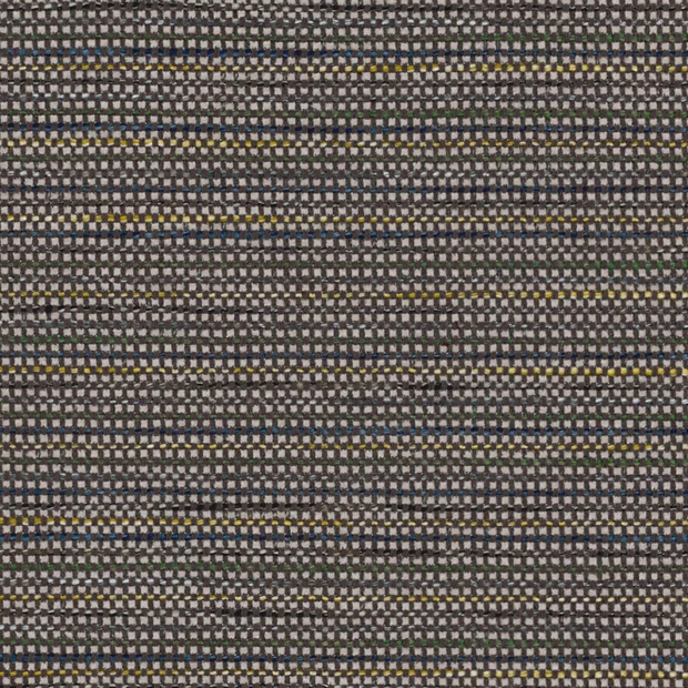 Photo of the fabric Automate Titanium swatch by Zepel FibreGuard Pro. Use for Upholstery, Accessory. Style of Stripe, Texture