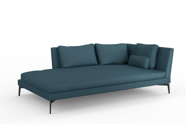Photo of the fabric Mahana Lagoon swatch by Mokum. Use for Upholstery, Accessory. Style of Plain, Taffeta