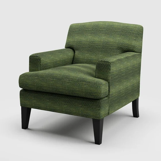 Photo of the fabric Gala Avocado swatch by James Dunlop FibreGuard. Use for Upholstery, Accessory. Style of Geometric, Jacquard