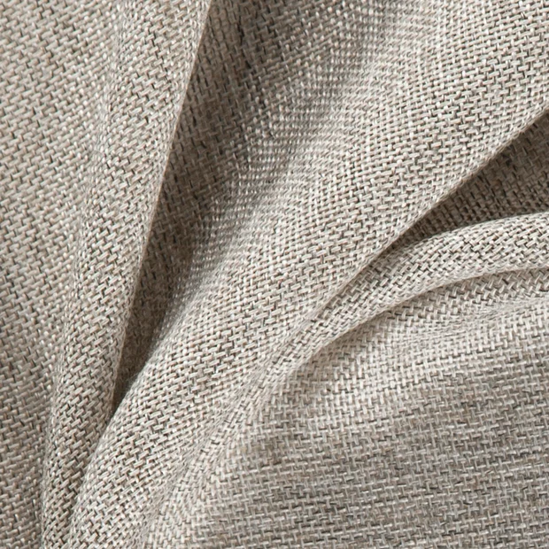 Photo of the fabric Topic Jute swatch by Zepel. Use for Sheer Curtains. Style of Plain, Sheer