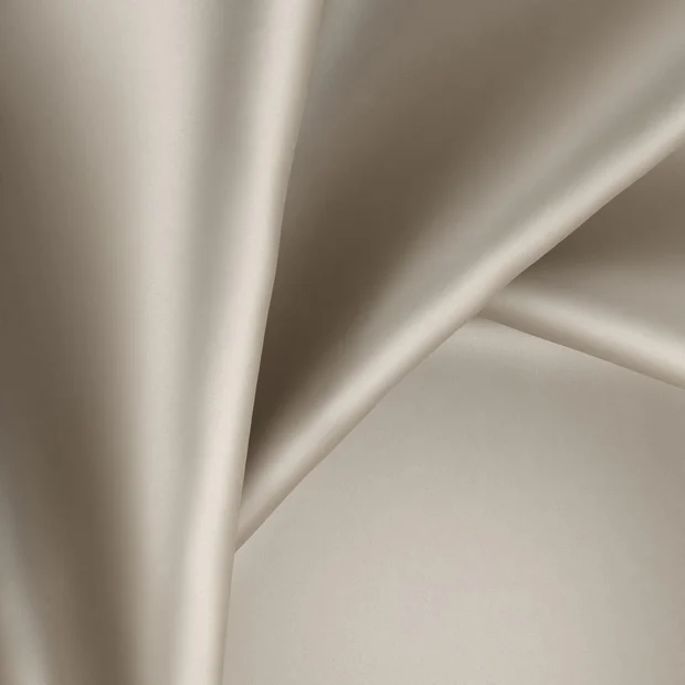 Photo of the fabric Moonbeam Topiaca swatch by Zepel. Use for Curtains, Upholstery, Accessory, Top of Bed. Style of Plain, Taffeta