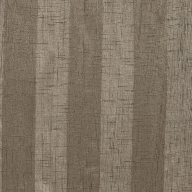 Photo of the fabric Malibu Chinchilla swatch by Zepel. Use for Curtains, Accessory. Style of Stripe, Taffeta