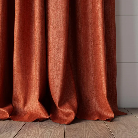 Photo of the fabric Trezor Terra swatch by James Dunlop FibreGuard. Use for Curtains, Upholstery, Accessory. Style of Chenille, Plain