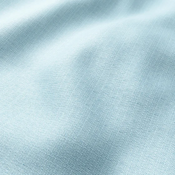 Photo of the fabric Cyborg Hydro swatch by Zepel FibreGuard. Use for Curtains, Upholstery, Accessory, Top of Bed. Style of Plain, Taffeta