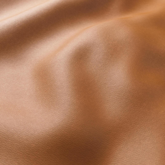 Photo of the fabric Bonanza Sienna swatch by Zepel. Use for Upholstery. Style of Leather And Vinyl, Plain