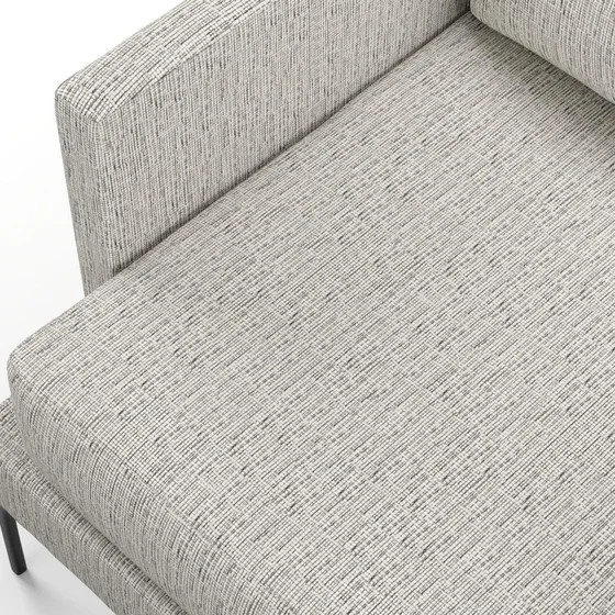 Photo of the fabric Hollywood Terrazzo swatch by Mokum. Use for Upholstery, Accessory. Style of Plain, Texture