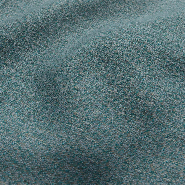Photo of the fabric Mingle Mangle Cascade swatch by Zepel FibreGuard. Use for Upholstery, Accessory, Top of Bed. Style of Plain, Texture