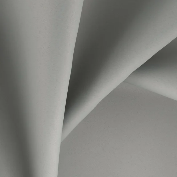Photo of the fabric Ultra Dim Silver swatch by Zepel. Use for Curtains, Accessory. Style of Dim Out, Plain