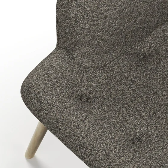 Photo of the fabric Staunch Otter swatch by James Dunlop FibreGuard. Use for Upholstery, Accessory, Top of Bed. Style of Plain, Texture